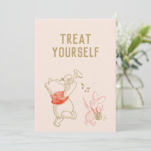 Winnie the Pooh and Pals Winter Baby Shower Invitation