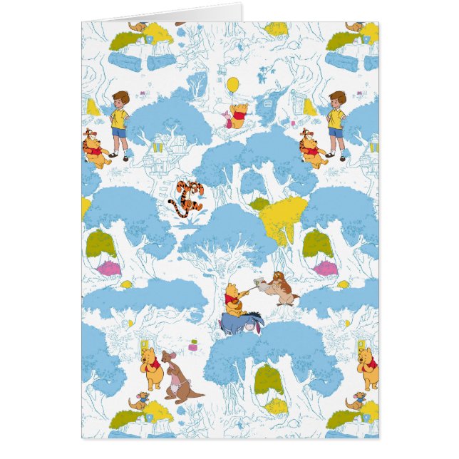 Winnie the Pooh | At the Honey Tree Pattern (Front)