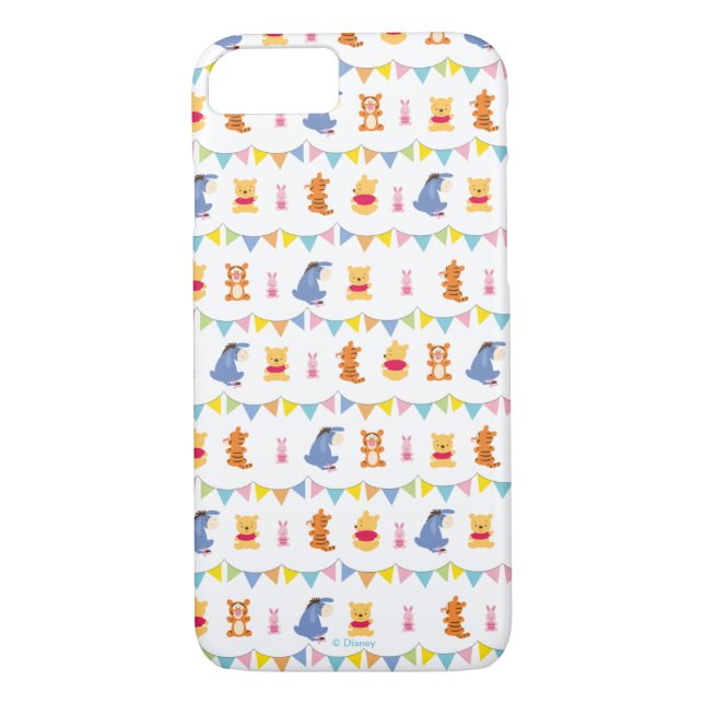 Winnie the Pooh | Baby Party Pattern Case-Mate iPhone Case (Back)
