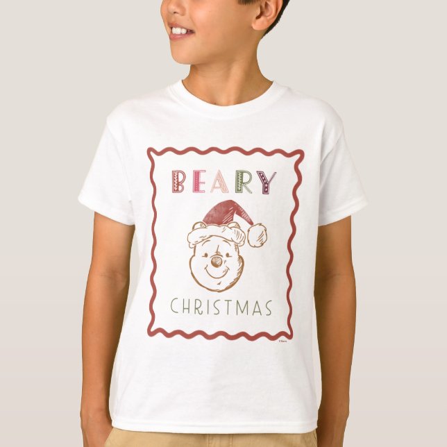 Winnie the Pooh | Beary Christmas T-Shirt (Front)