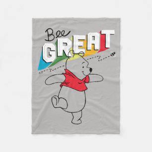 Winnie the Pooh   Bee Great Fleece Blanket