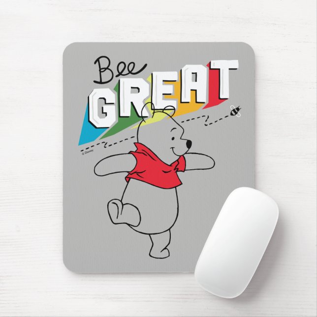 Winnie the Pooh | Bee Great Mouse Pad (With Mouse)