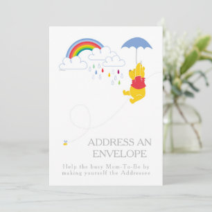 Winnie the Pooh Boy Baby Shower Invitation