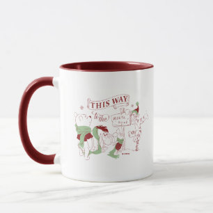 Winnie the Pooh   Christmas Graphic Mug