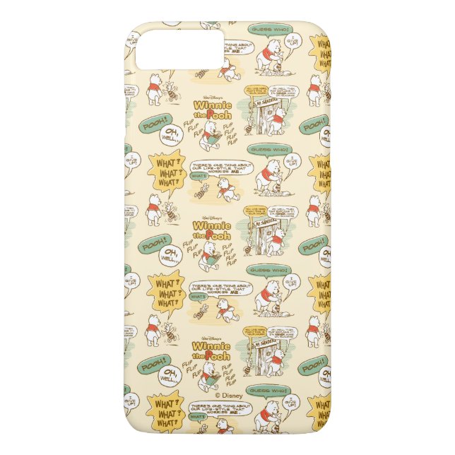 Winnie the Pooh | Comic Strip Style Pattern Case-Mate iPhone Case (Back)