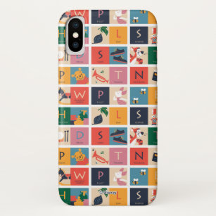 Winnie the Pooh   Cute Block Alphabet Pattern Case-Mate iPhone Case