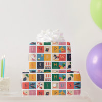 Winnie the Pooh | Cute Block Alphabet Pattern