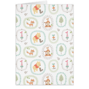 Winnie the Pooh Cute Woodland Animals Pattern