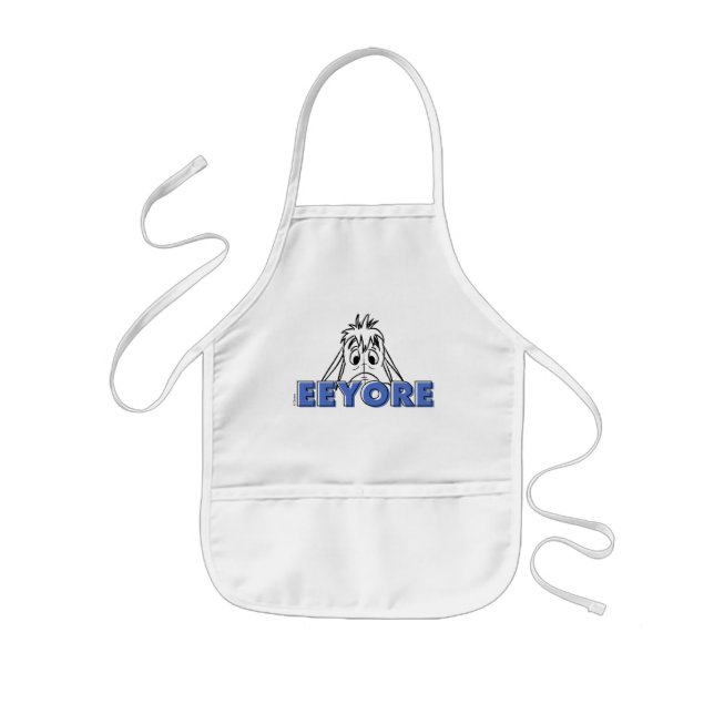 Winnie the Pooh | Eeyore Peek-A-Boo Kids Apron (Front)