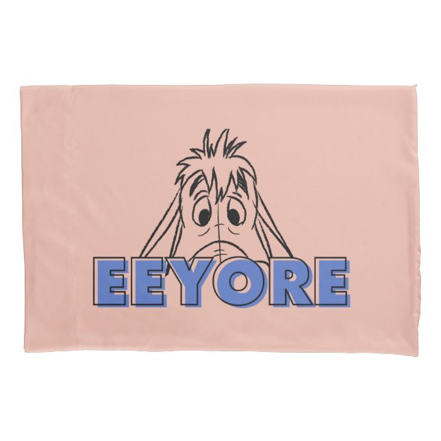 Winnie the Pooh | Eeyore Peek-A-Boo Pillowcase (Front)