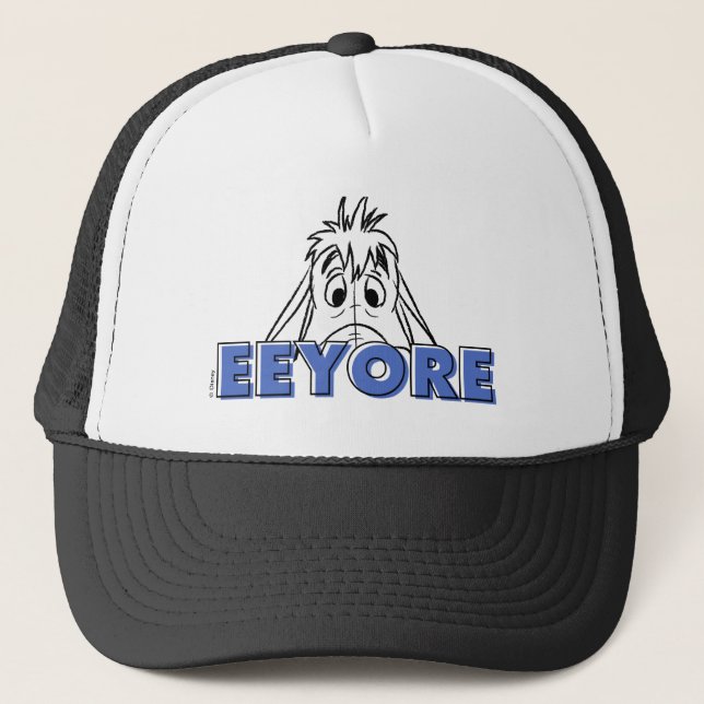 Winnie the Pooh | Eeyore Peek-A-Boo Trucker Hat (Front)