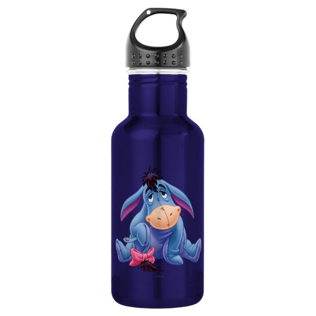 Winnie the Pooh | Eeyore Smile 532 Ml Water Bottle (Front)