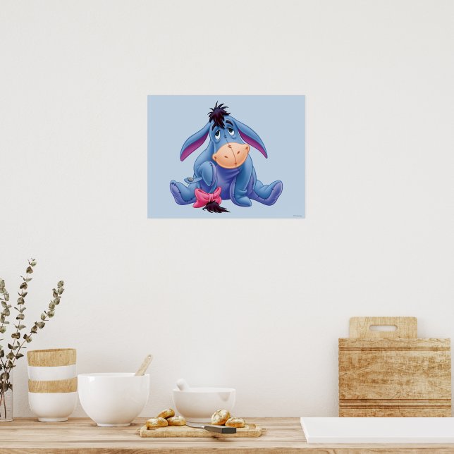 Winnie the Pooh | Eeyore Smile Poster | Zazzle