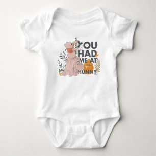 Winnie the Pooh & Eeyore   You had me at Hunny Baby Bodysuit