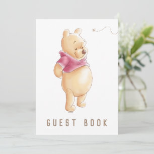 Winnie the Pooh Fall Harvest Pumpkin Baby Shower Invitation