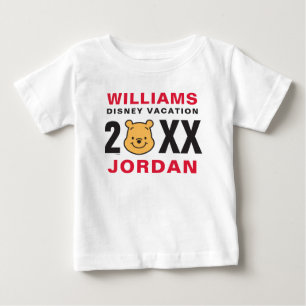 Winnie the Pooh   Family Vacation Baby T-Shirt