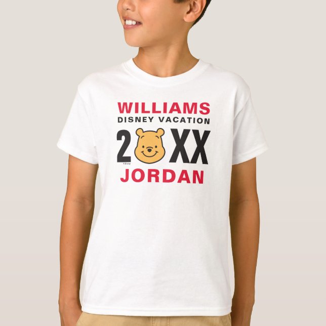 Winnie the Pooh | Family Vacation T-Shirt (Front)