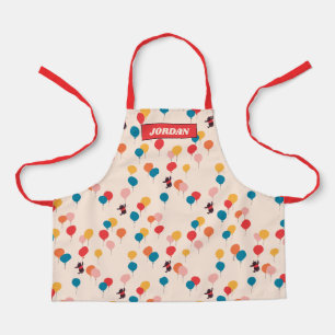 Winnie the Pooh   Flying High Balloon Pattern Apron