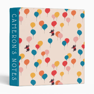 Winnie the Pooh   Flying High Balloon Pattern Binder