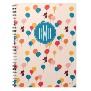 Winnie the Pooh   Flying High Balloon Pattern Notebook