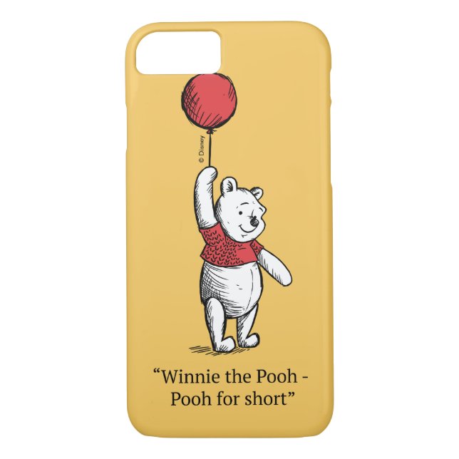 Winnie the Pooh for Short Case-Mate iPhone Case (Back)