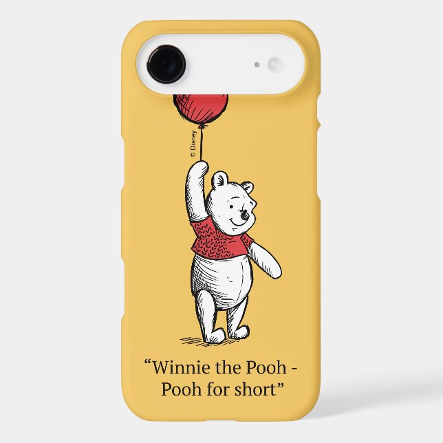 Winnie the Pooh for Short Case-Mate iPhone Case (Back)