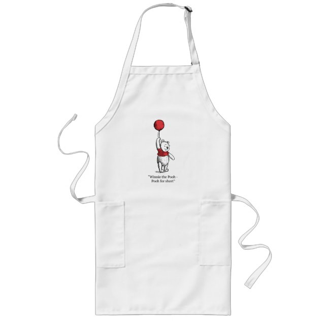 Winnie the Pooh for Short Long Apron (Front)