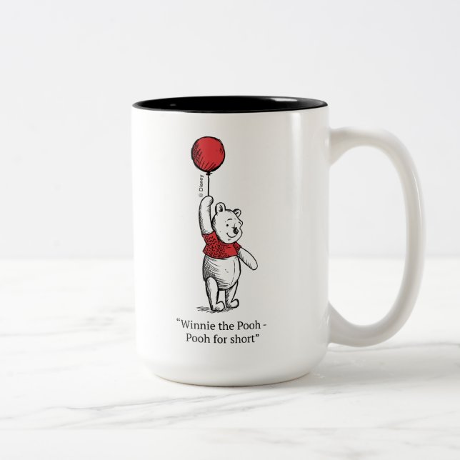 Winnie the Pooh for Short Two-Tone Coffee Mug (Right)