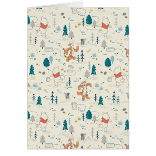 Winnie the Pooh   Forest Animals Pattern
