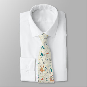 Winnie the Pooh   Forest Animals Pattern Tie
