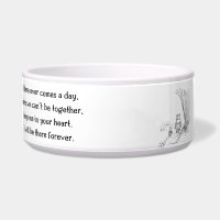 Winnie-the-Pooh "Forever" Ceramic Pet Bowl