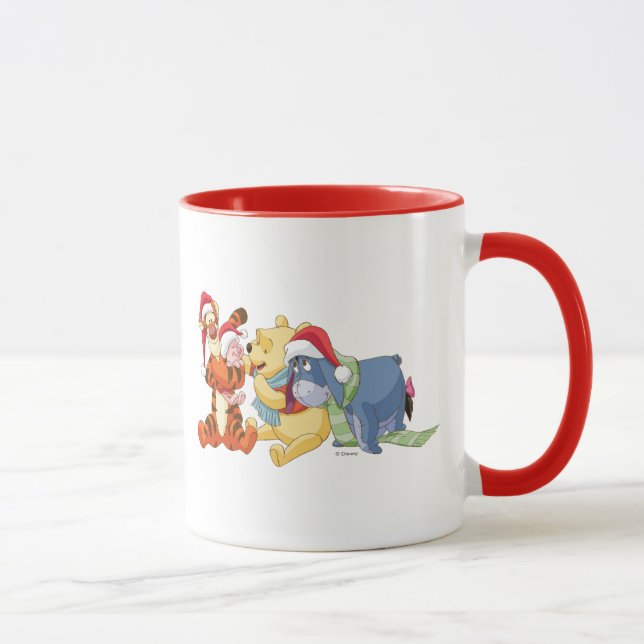 Winnie The Pooh & Friends Holiday Mug (Right)