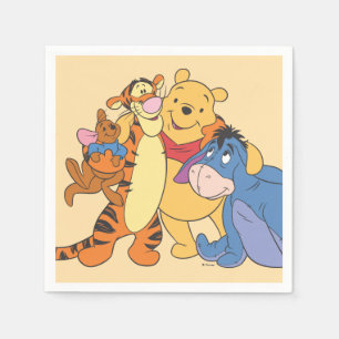 Winnie the Pooh & Friends Hug Napkin