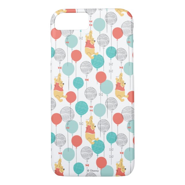 Winnie the Pooh | Hanging On Balloons Pattern Case-Mate iPhone Case (Back)
