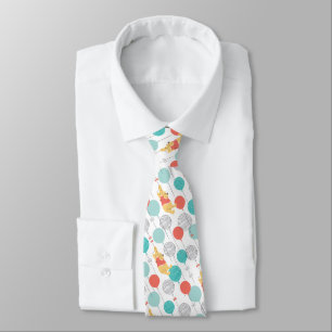 Winnie the Pooh   Hanging On Balloons Pattern Tie