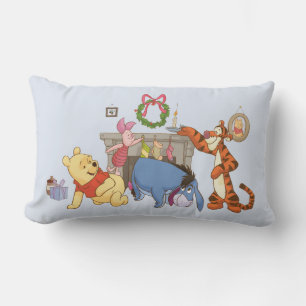 Winnie the Pooh   Hanging Stockings Lumbar Pillow