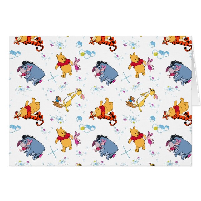 Winnie the Pooh | Hanging with Friends Pattern (Front Horizontal)