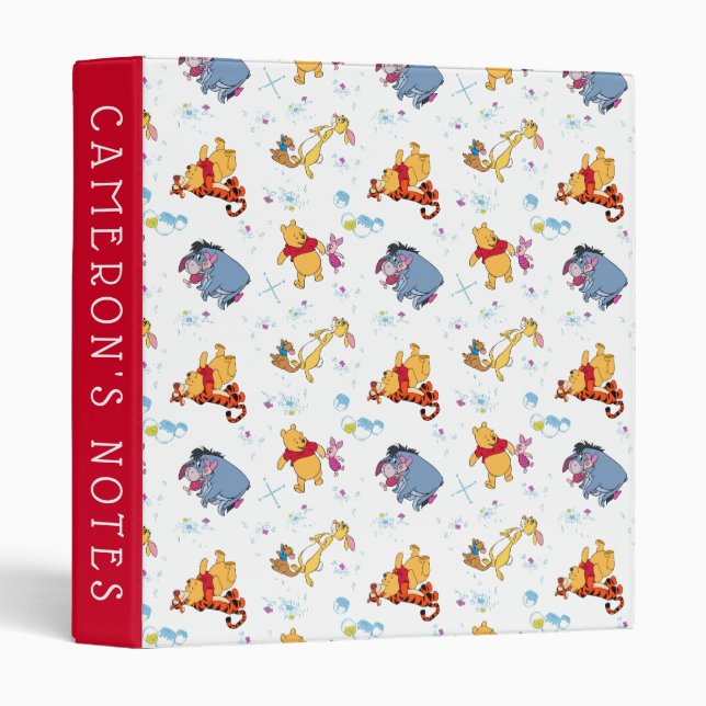 Winnie the Pooh | Hanging with Friends Pattern Binder (Front/Spine)