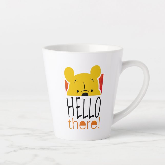 Winnie the Pooh | Hello There! Latte Mug (Right)