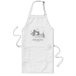 Winnie the Pooh | I Always Get to Where I Am Going Long Apron