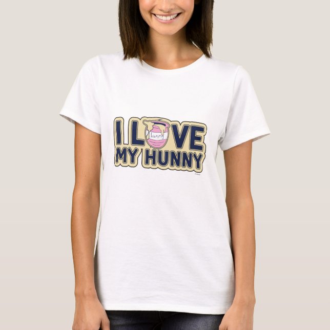 Winnie The Pooh | I Love My Hunny T-Shirt (Front)