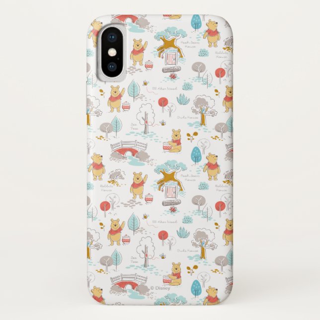 Winnie the Pooh | In the Hundred Acre Wood Case-Mate iPhone Case (Back)