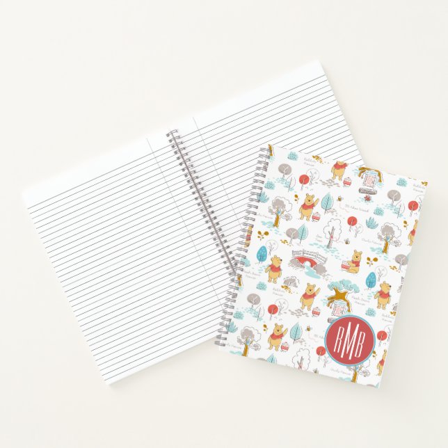 Winnie the Pooh | In the Hundred Acre Wood Notebook (Inside)