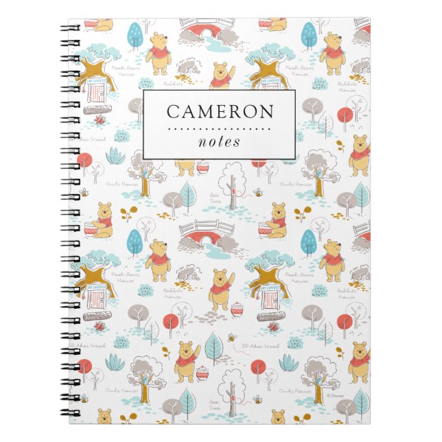 Winnie the Pooh | In the Hundred Acre Wood Notebook (Front)