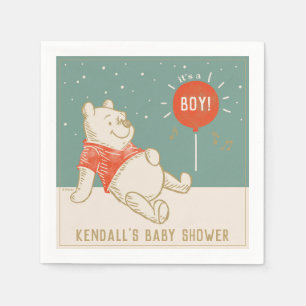 Winnie the Pooh It's a Boy! Baby Shower Napkins