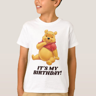 Winnie the Pooh   It's My Birthday T-Shirt