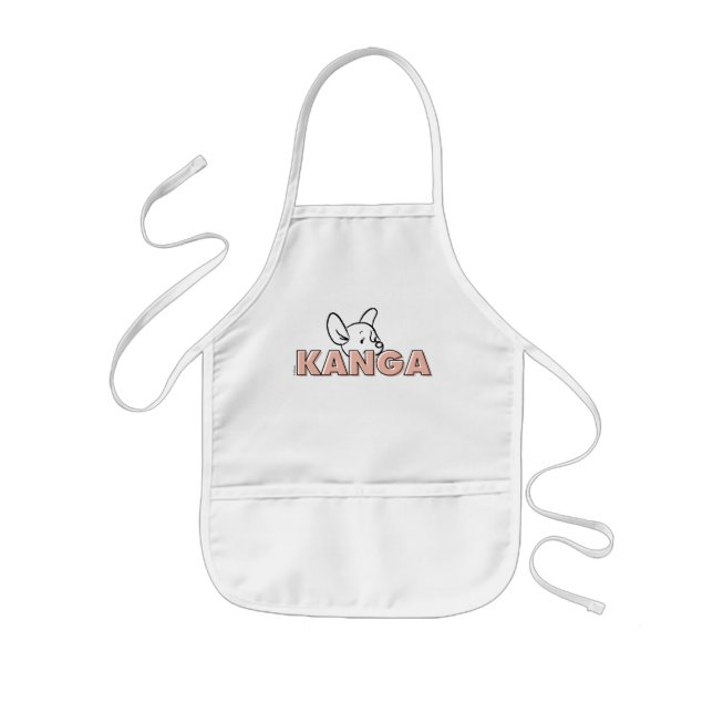Winnie the Pooh | Kanga Peek-A-Boo Kids Apron (Front)