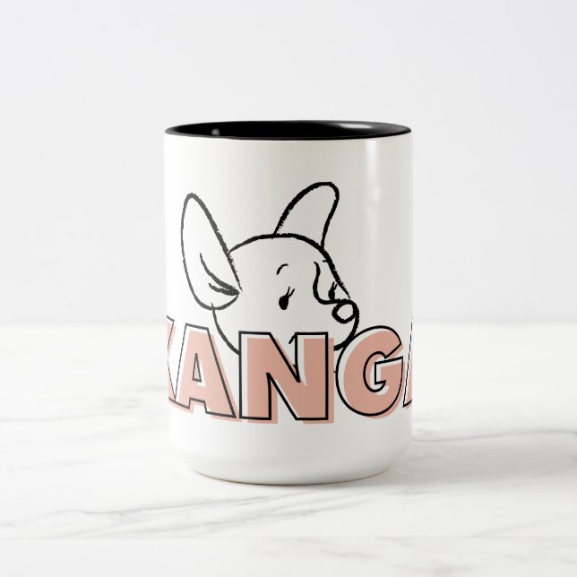 Winnie the Pooh | Kanga Peek-A-Boo Two-Tone Coffee Mug (Center)