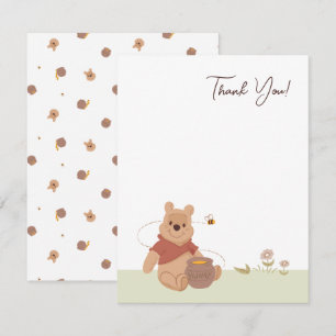 Winnie the Pooh Little Hunny - Baby Shower Thank You Card