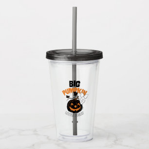 Winnie the Pooh   Little Piglet Big Pumkin Acrylic Tumbler